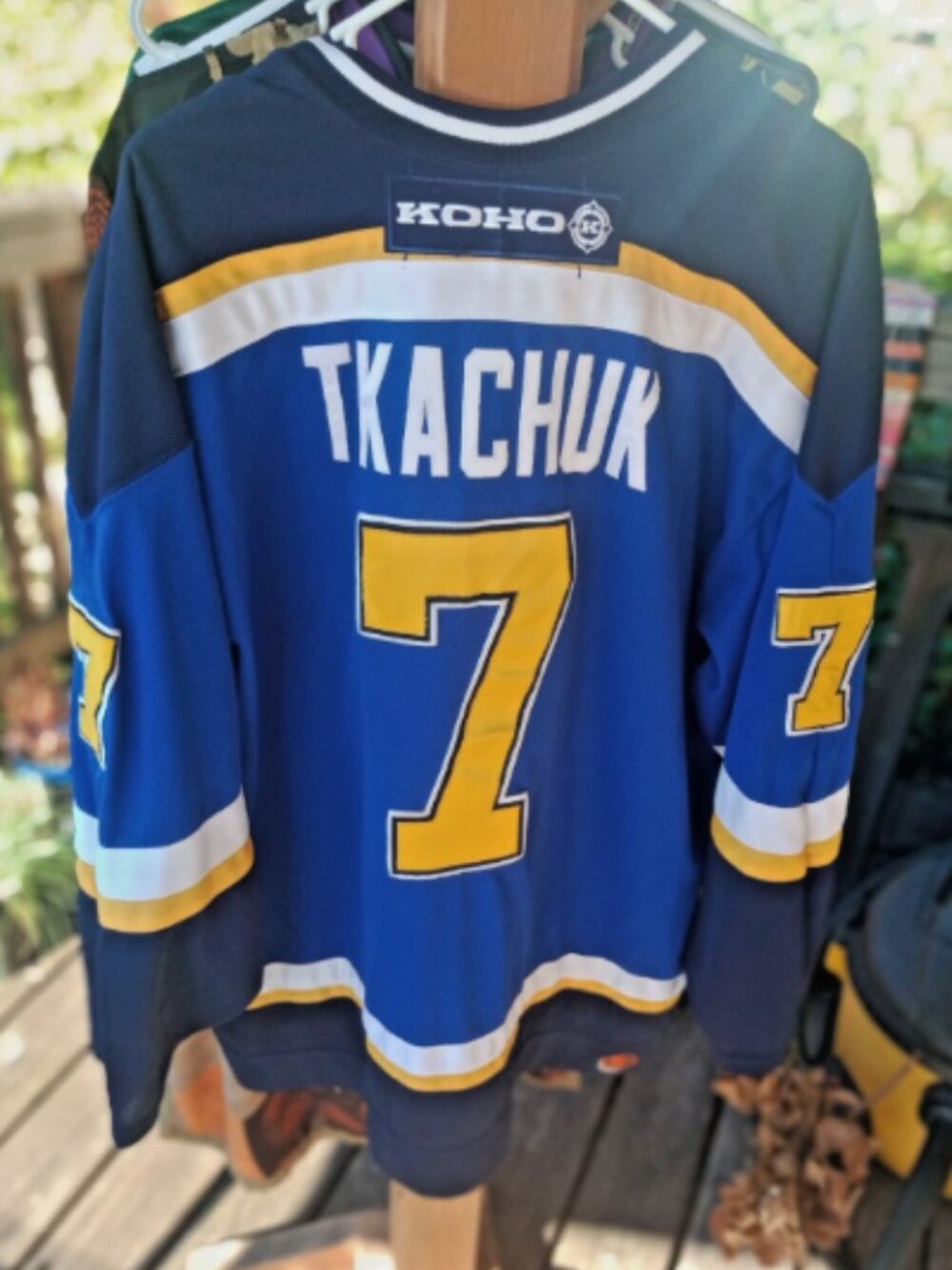 (XL) Koho Keith Tkachuk St. Louis Blues NHL Hockey Jersey